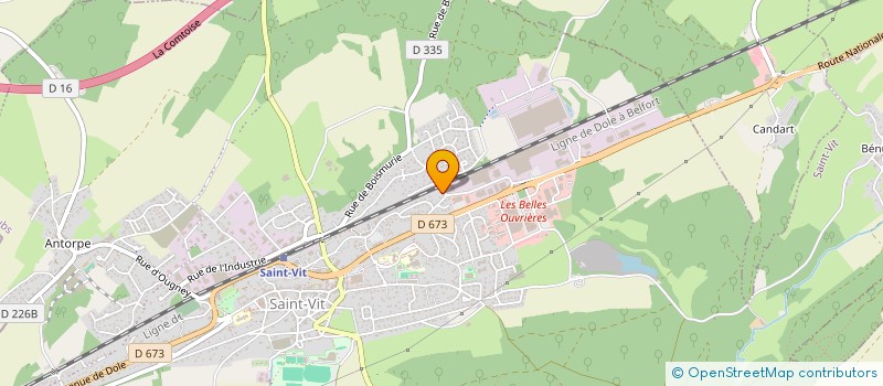 localisation de l'entreprise 932 166 945   SAINT-VIT