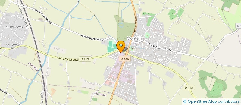 localisation de l'entreprise 932 167 182   CHARMES-SUR-RHONE