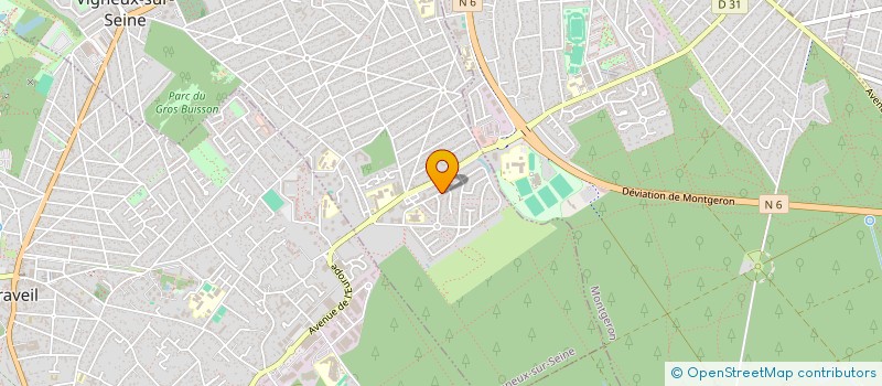 localisation de l'entreprise 932 171 911   VIGNEUX-SUR-SEINE