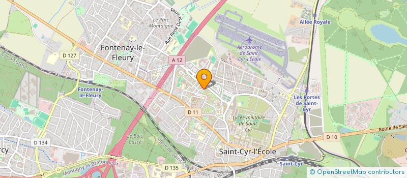 localisation de l'entreprise 932 184 047 à SAINT-CYR-L'ECOLE
