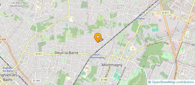 localisation de l'entreprise 932 197 288   DEUIL-LA-BARRE