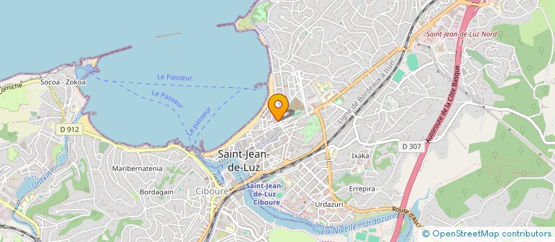 localisation de l'entreprise 932 205 271   URRUGNE