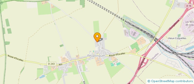 localisation de l'entreprise 932 232 655   PEUPLINGUES