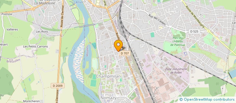 localisation de l'entreprise 932 234 800   MOULINS