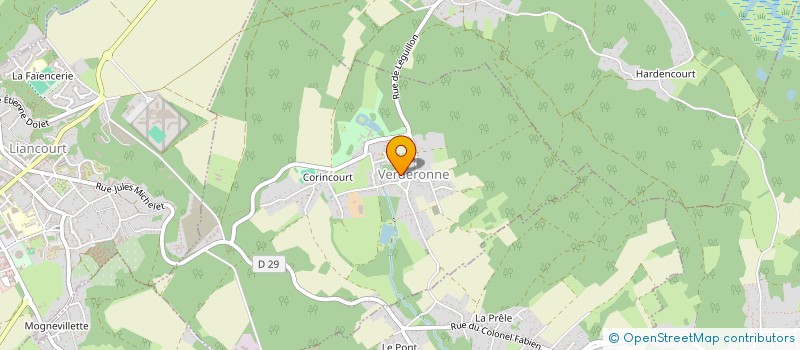 localisation de l'entreprise 932 258 239   LIANCOURT