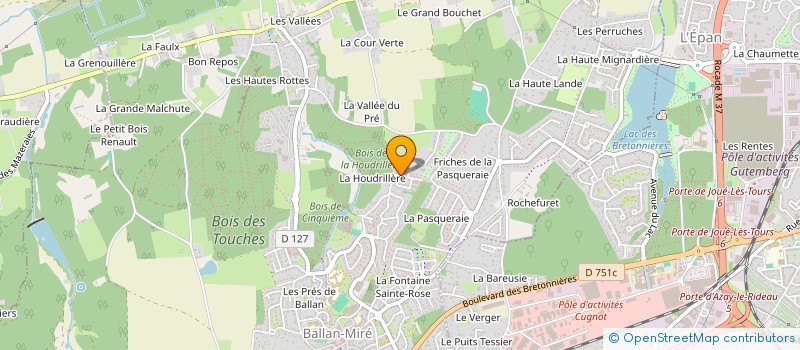 localisation de l'entreprise 932 264 120   MONTLOUIS-SUR-LOIRE
