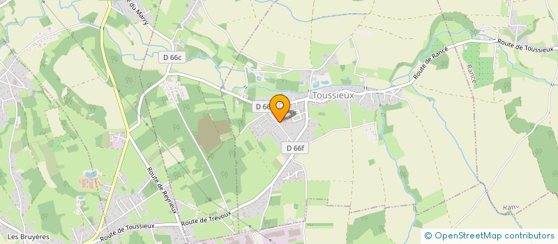 localisation de l'entreprise 932 266 398   TOUSSIEUX