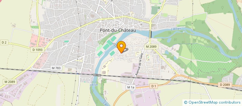 localisation de l'entreprise 932 279 748   PONT-DU-CHATEAU