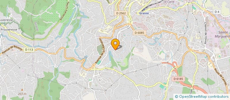 localisation de l'entreprise 932 291 180   GRASSE