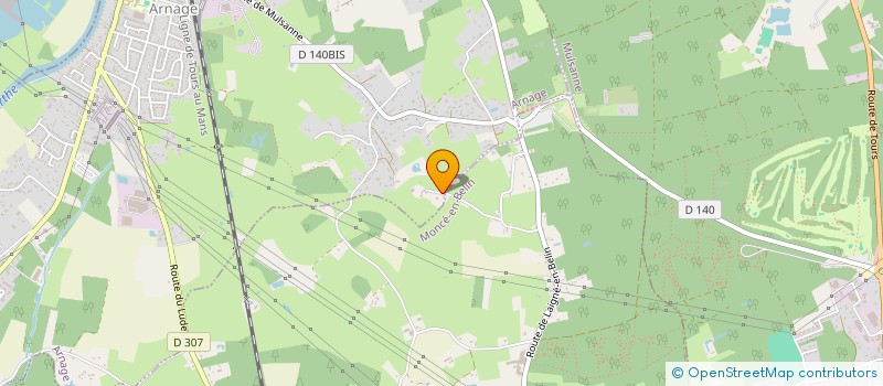 localisation de l'entreprise 932 298 094   ARNAGE