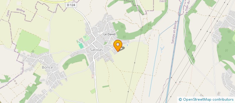 localisation de l'entreprise 932 326 515   SATOLAS-ET-BONCE