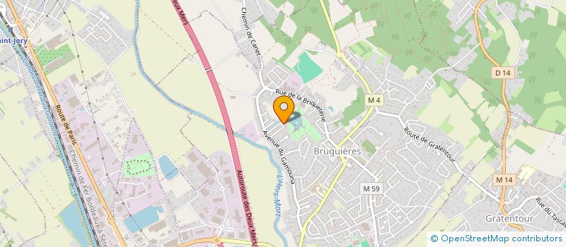 localisation de l'entreprise 932 327 711   BRUGUIERES