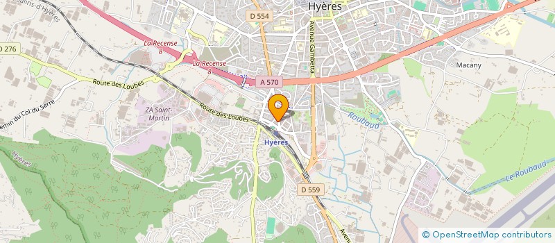 localisation de l'entreprise 932 331 473 à HYERES