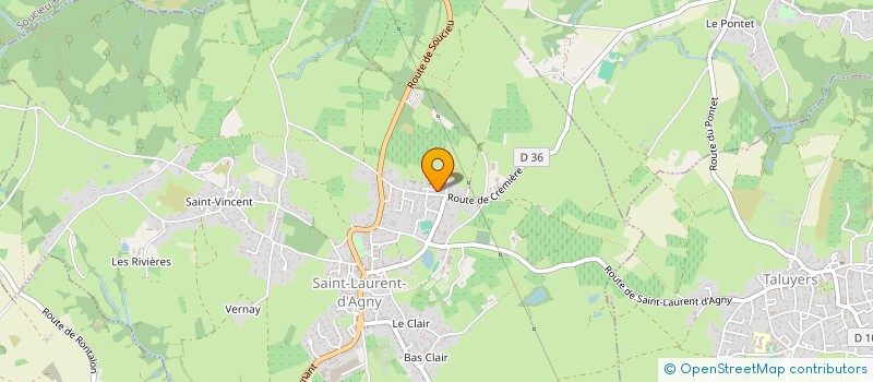 localisation de l'entreprise 932 336 712   SAINT-LAURENT-D'AGNY