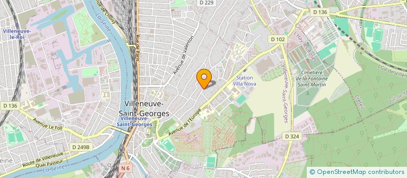 localisation de l'entreprise 932 339 286   VILLENEUVE-SAINT-GEORGES