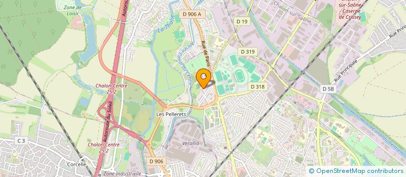 localisation de l'entreprise 932 348 519   CHALON-SUR-SAONE