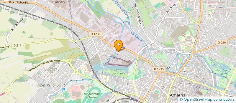 localisation de l'entreprise 932 353 287   AMIENS