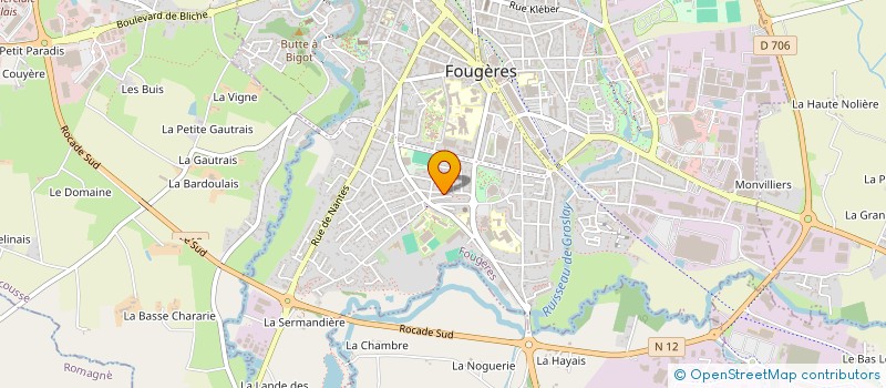 localisation de l'entreprise 932 364 284   FOUGERES