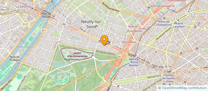 localisation de l'entreprise 932 366 164 à NEUILLY-SUR-SEINE