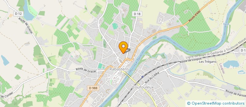 localisation de l'entreprise 932 366 941   RABASTENS