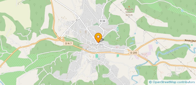 localisation de l'entreprise 932 385 941   TOURVES