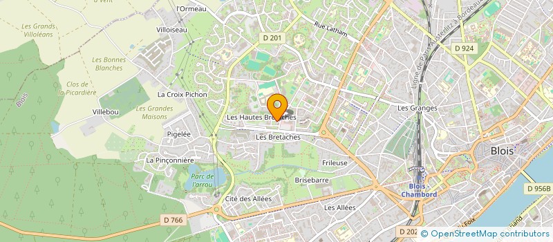 localisation de l'entreprise 932 406 606   BLOIS