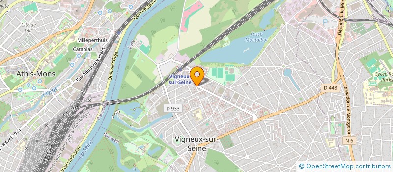 localisation de l'entreprise 932 422 389 à VIGNEUX-SUR-SEINE