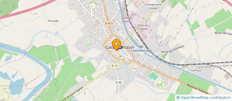 localisation de l'entreprise 932 427 792   CASTELSARRASIN