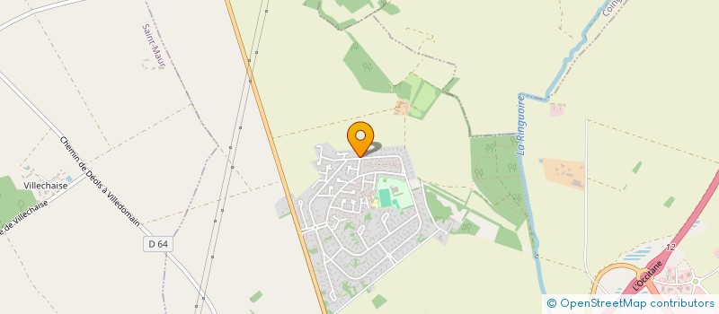 localisation de l'entreprise 932 428 550 à DEOLS