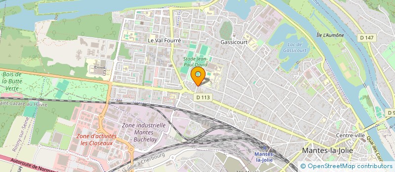 localisation de l'entreprise 932 443 955   MANTES-LA-JOLIE