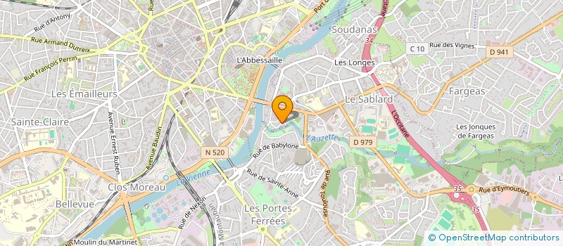 localisation de l'entreprise 932 448 129 à LIMOGES