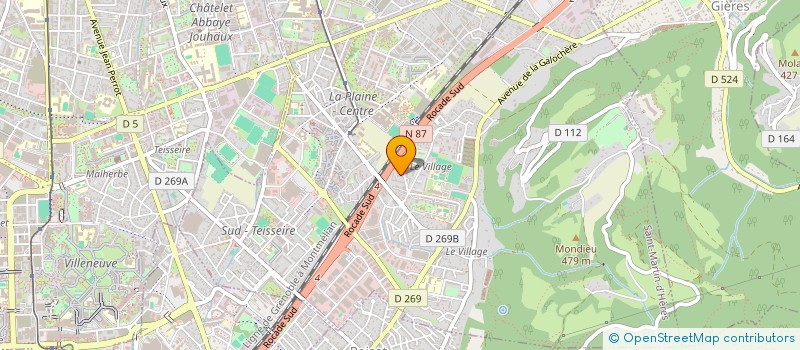 localisation de l'entreprise 932 487 747   MEYLAN