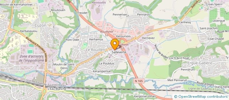 localisation de l'entreprise 932 501 042   ERGUE-GABERIC