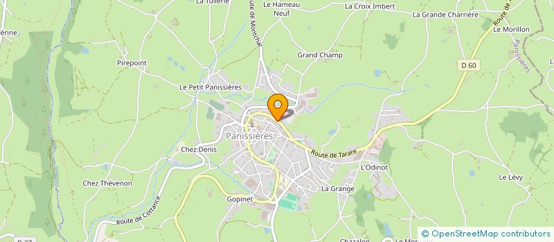 localisation de l'entreprise 932 507 437   PANISSIERES