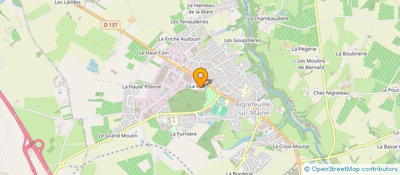 localisation de l'entreprise 932 531 106   AIGREFEUILLE-SUR-MAINE