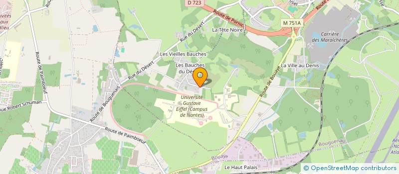localisation de l'entreprise 932 534 985 à BOUGUENAIS