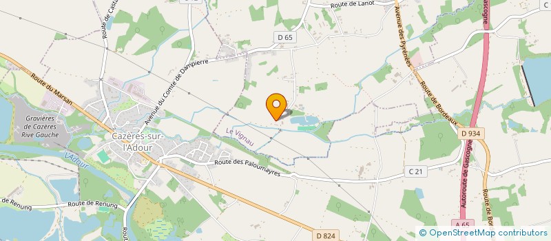 localisation de l'entreprise 932 539 026   LE VIGNAU