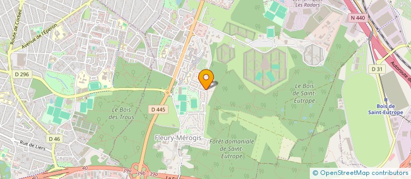 localisation de l'entreprise 932 540 230 à FLEURY-MEROGIS
