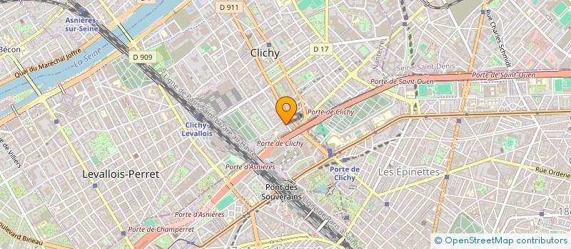 localisation de l'entreprise 932 542 939 à CLICHY