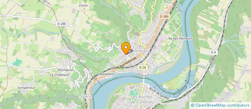 localisation de l'entreprise 932 551 864   CONDRIEU