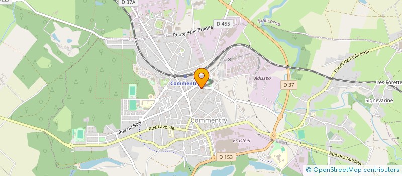 localisation de l'entreprise 932 559 842   COMMENTRY