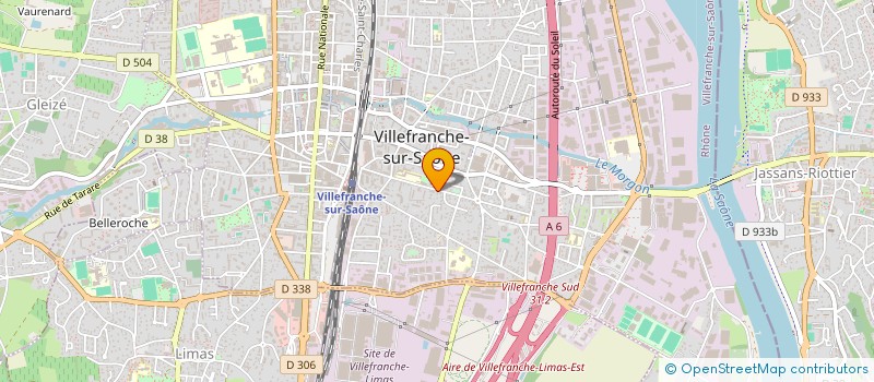 localisation de l'entreprise 932 579 907   VILLEFRANCHE-SUR-SAONE