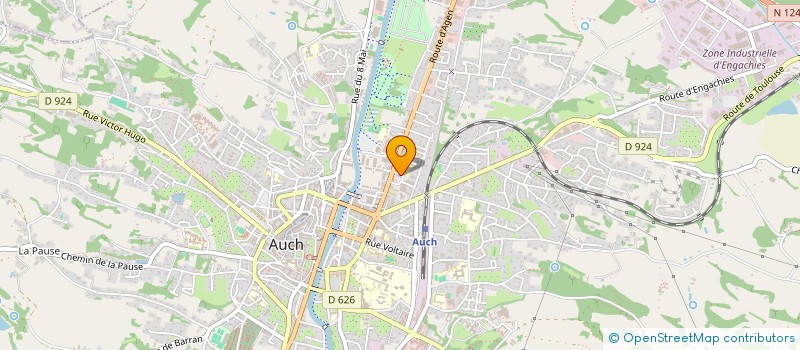 localisation de l'entreprise 932 608 714   PAVIE