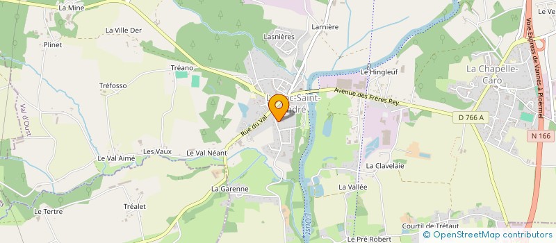 localisation de l'entreprise 932 609 639   VAL D'OUST