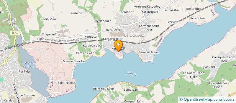 localisation de l'entreprise 932 624 364   GUIPAVAS