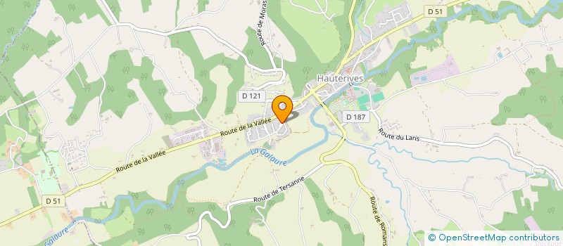 localisation de l'entreprise 932 631 237   HAUTERIVES
