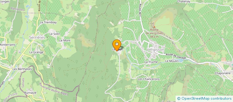 localisation de l'entreprise 932 638 034  à VERGISSON