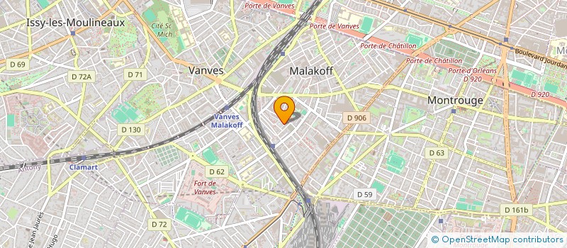 localisation de l'entreprise 932 670 110   MALAKOFF