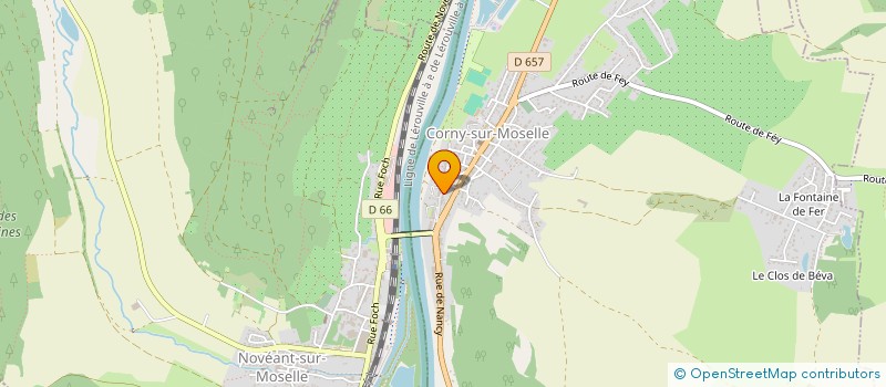 localisation de l'entreprise 932 695 430   CORNY-SUR-MOSELLE