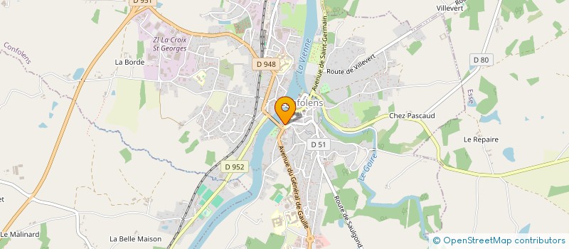 localisation de l'entreprise 932 696 545   AVAILLES LIMOUZINE